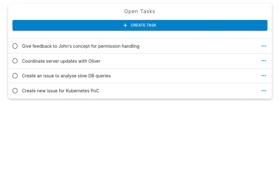 Create task guide